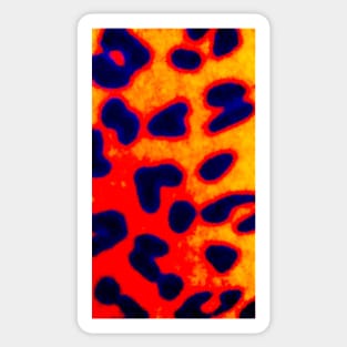 Leopard Skin Lava Sticker